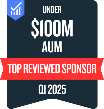<$100M AUM badge